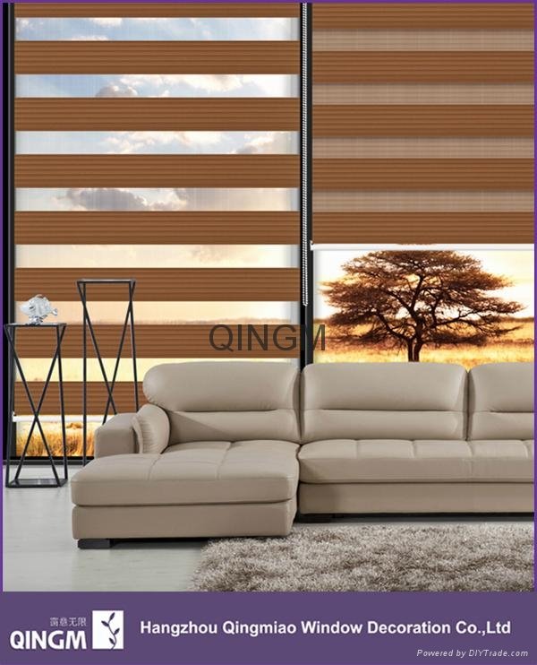 Manufacturer Fabric Window Shade With 7-Folded Roller Blind