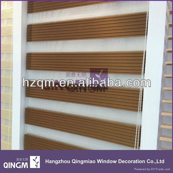 Manufacturer Fabric Window Shade With 7-Folded Roller Blind 2