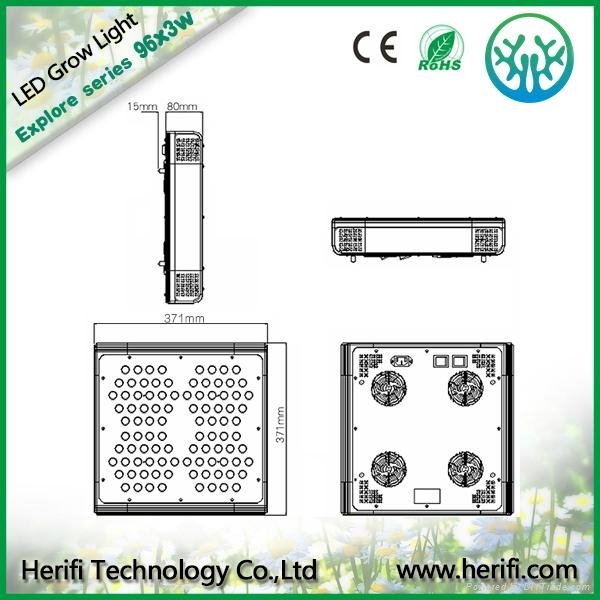 High quality 200w led grow light for hydroponic plant grow  4
