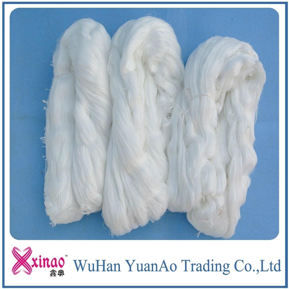 100% polyester spun yarn uesd for girl party dress and sock knitting with wholes