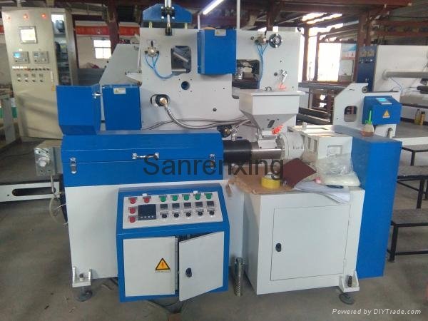 Full automatic high speed double side tape coating machine