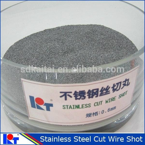 metal abrasive stainless steel cut wire shot for shot blasting 5