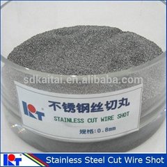 metal abrasive stainless steel cut wire shot for shot blasting