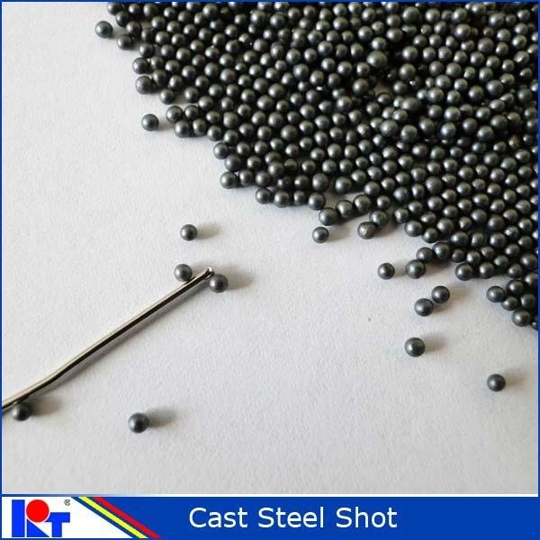 alloy abrasive steel shot blasting for workpiece slim 5