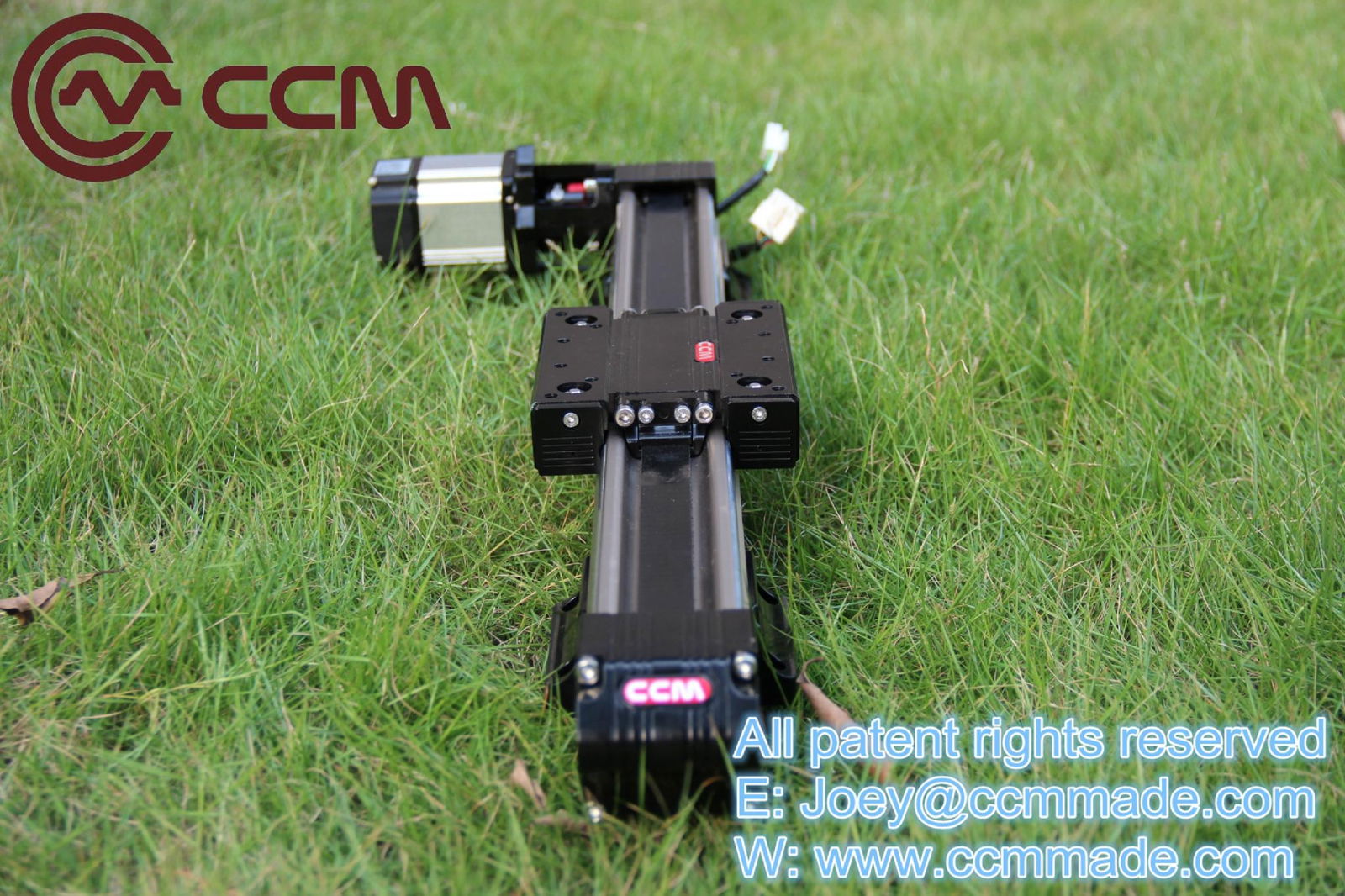 CCM W60 Customized length motorized roller bearing Machining linear guide  2