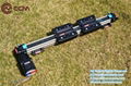 CCM W40 double carriages Customized length motorized roller bearing linear rail 3