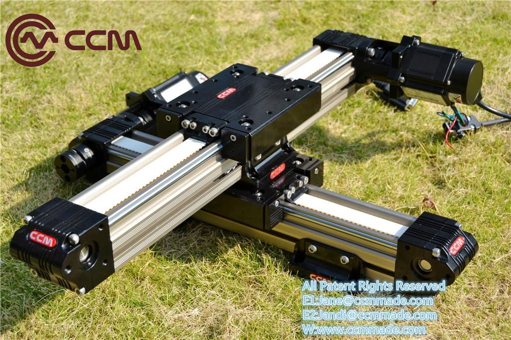 CCM W60 Customized length motorized Crossed linear rail linear modules