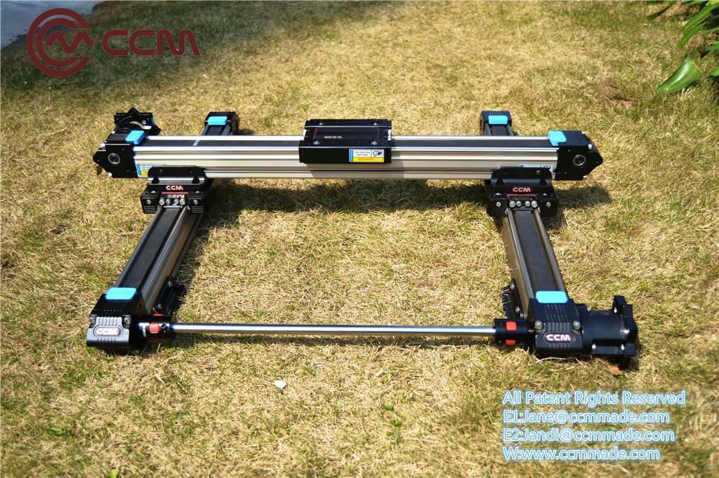 High Precision motorized customized length linear motion rail 3 axis 