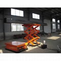 3.stationary hydraulic lift platform for