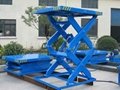 3.stationary hydraulic lift platform for industrial use 2
