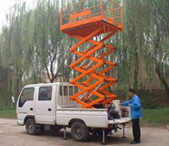 2015 best price lift Garden pruning and shaping trees  of car-carring lift