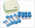  Classic Silver HACI Suction Cupping Set - 12 Cups 3