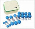  Classic Silver HACI Suction Cupping Set - 12 Cups 4