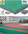 IAAF standard track and field rubber floor mats 1