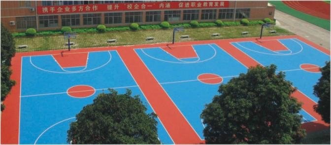 sports court rubber floor mat 2