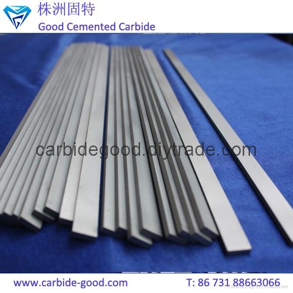 Long Tungsten Carbide Strips Cemented Carbide Plates Solid Carbide Flat Bar 2