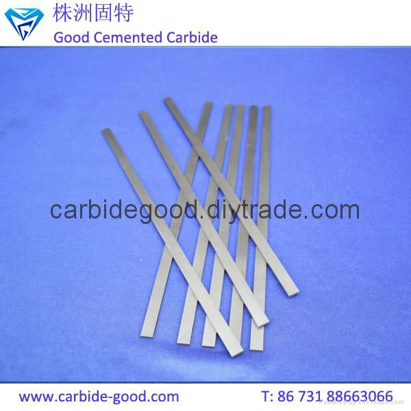 Long Tungsten Carbide Strips Cemented Carbide Plates Solid Carbide Flat Bar 4