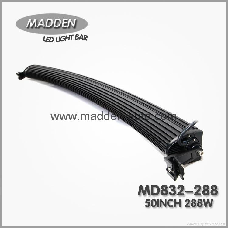 50 Inch 288W Double Row Curved LED Light Bar 2
