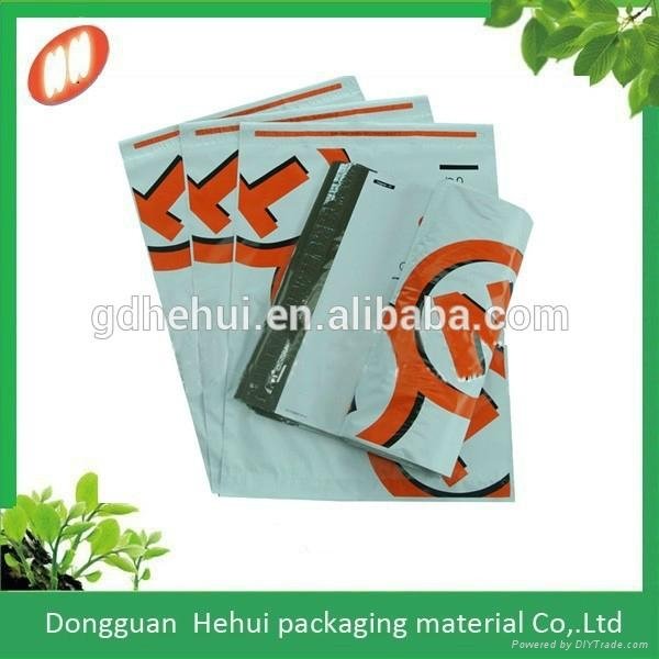 Manufacturing logo printed LDPE plastic courier bag 2