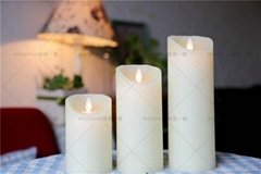 Remote Control Moving Wick Flameless Led Candles for Home Decoration