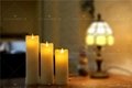 Christmas Rechargeable Flameless Led Candle with Remote controller 2