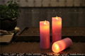 Remote Control Rechargeable Flameless Moving Wick Led Candle