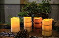 Christmas Rechargeable Flameless Led Candle with Remote 2