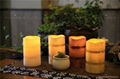 Christmas Rechargeable Flameless Led Candle with Remote 5