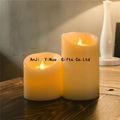 High Quality1Pack 18 KEY remote control flameless led candle WITH BLOW ON/OFF