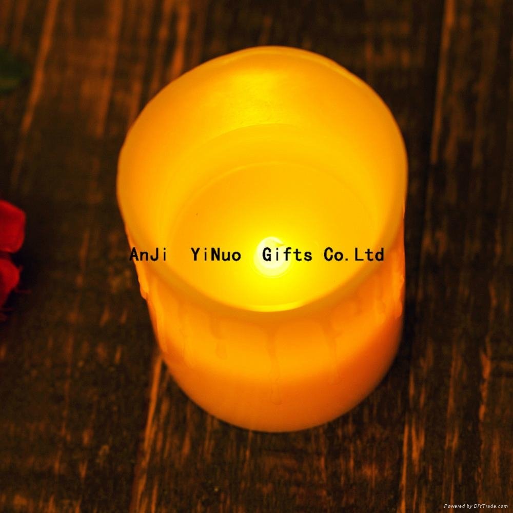 High Quality Rechargeable LED Candle with Remote Control for Christmas 2