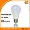 High quality 3 Warranty A19 E27 7W Led Bulb Lights With Energy Star 1