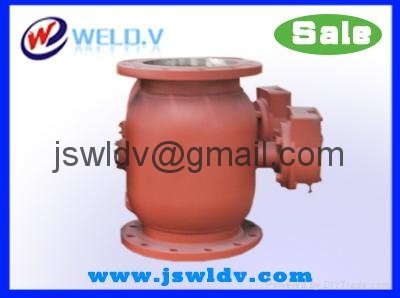 Welded ball valve with flange ends(DN250-DN400) 3