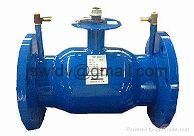 Flow balancing valve with flange ends(DN15-DN200)