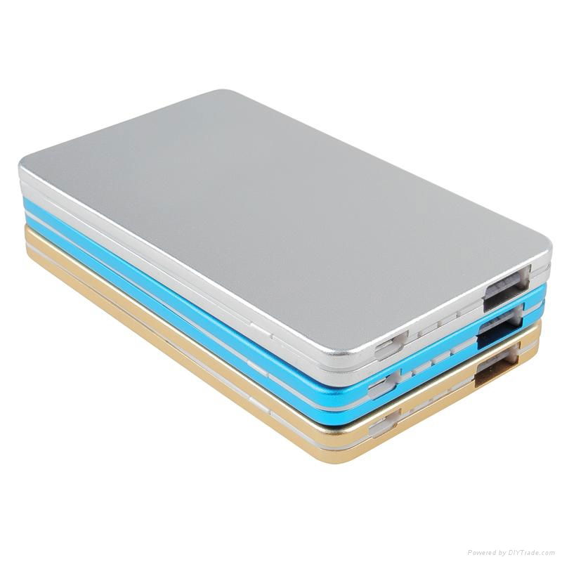 Credit Card Size,Aluminum Alloy Materials,Ultra Slim Power Bank 5