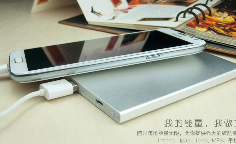 New Releases Mobilephone Backup Battery Charger Power Bank 4000 Mah 3