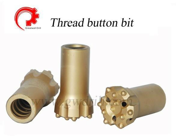 Thread button bit with high qulity and resonable price 2