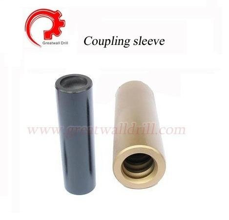 Coupling sleeve for thread bit