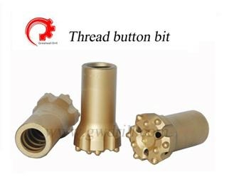 Thread button bit with high qulity and resonable price 4