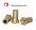 Thread button bit with high qulity and resonable price 4
