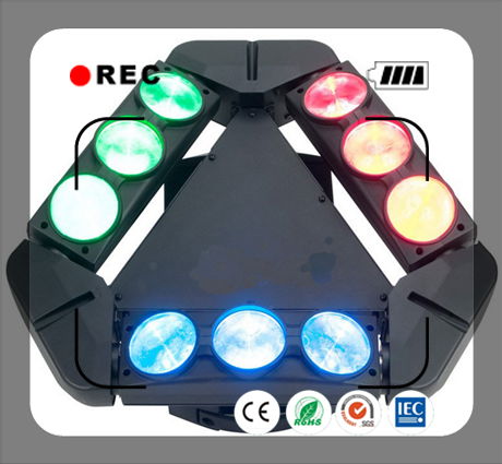 LED 9 eyes spider moving head beam for stage effect light 2