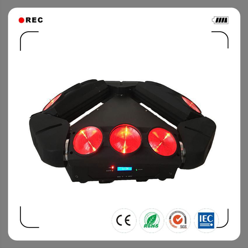 LED 9 eyes spider moving head beam for stage effect light