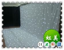 LED star curtain white BW RGBW twinkle background curtain 4