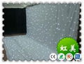 LED star curtain white BW RGBW twinkle background curtain 4