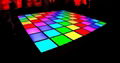 LED dyeing dance floor LED tempered glass panel led stage tile 2