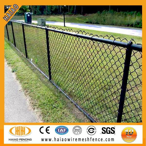 hot sell diamond wire mesh fence chain link fence 2