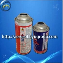 aerosol tin can for used portable gas stove valve