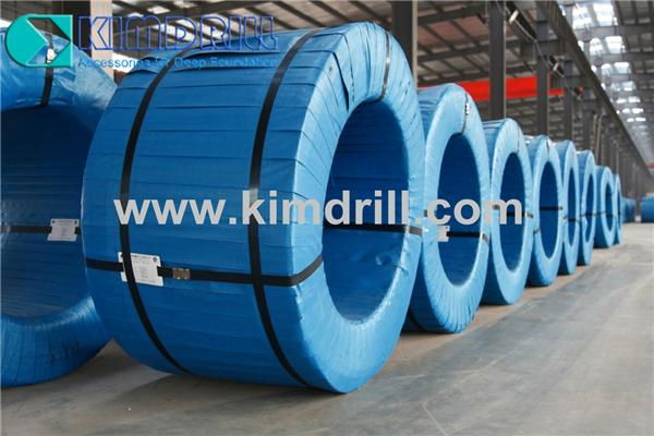 Kimdrill Strand Steel prestressed pc wire for anchoring 3