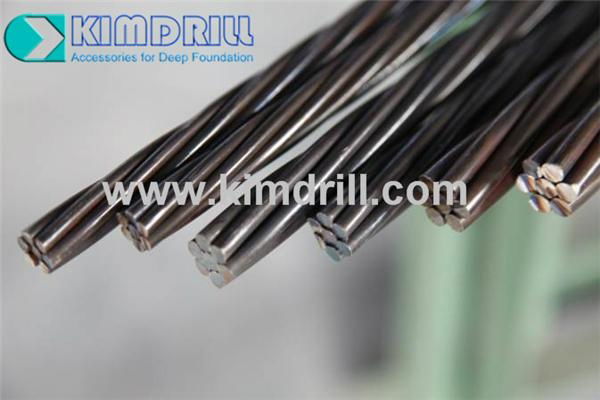 Kimdrill Strand Steel prestressed pc wire for anchoring 2