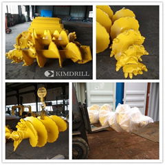 Clay Drilling Auger soil auger flight auger piling screw 