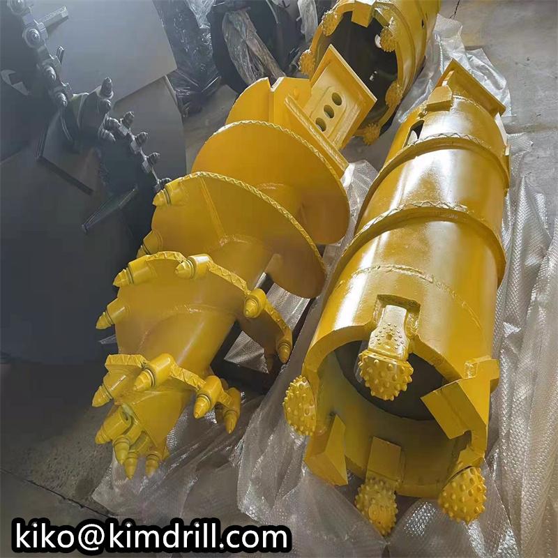 Clay Drilling Auger soil auger flight auger piling screw kimdrill